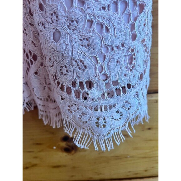 BB DAKOTA Sleek &Sixy Women's Lost in Lace Shift Dress L - Picture 3 of 6